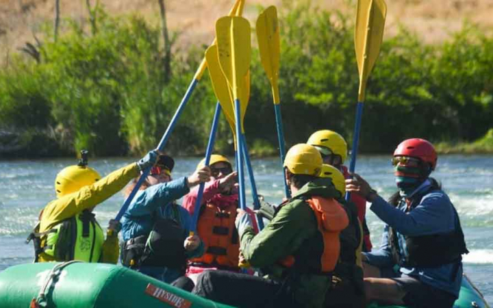 rafting trip for women only